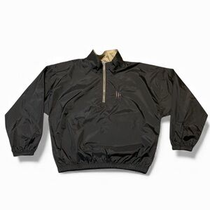 Men's Oarsman 913 Sailing Half Zip Windbreaker with LBI Oars Embroidery XXL